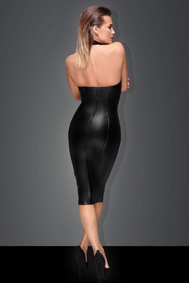 Wetlook Pencil Dress