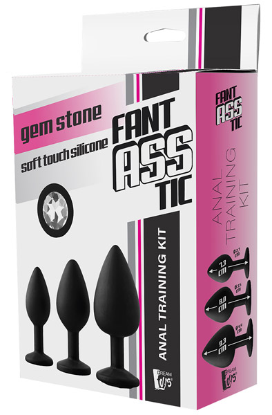 Fantasstic Anal Training Kit White Stone