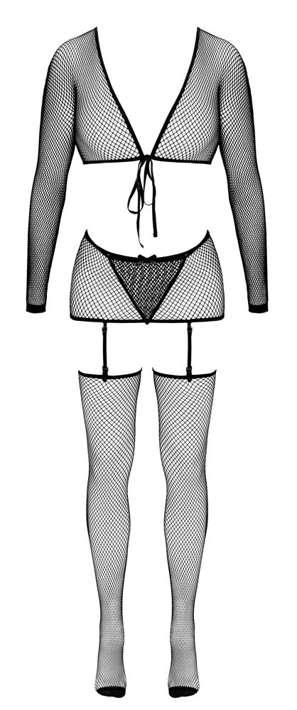 4-piece suspender set