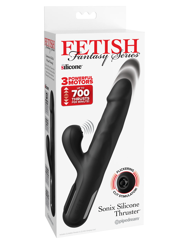 Sonix Silicone Thruster Black