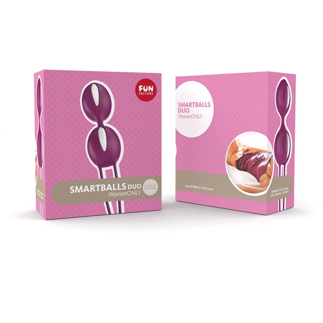 Smartballs DUO Bækkenbundskugler - Blomme