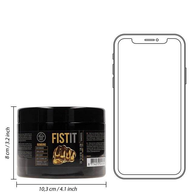 FistIt Numbing Lubricant 500 ml
