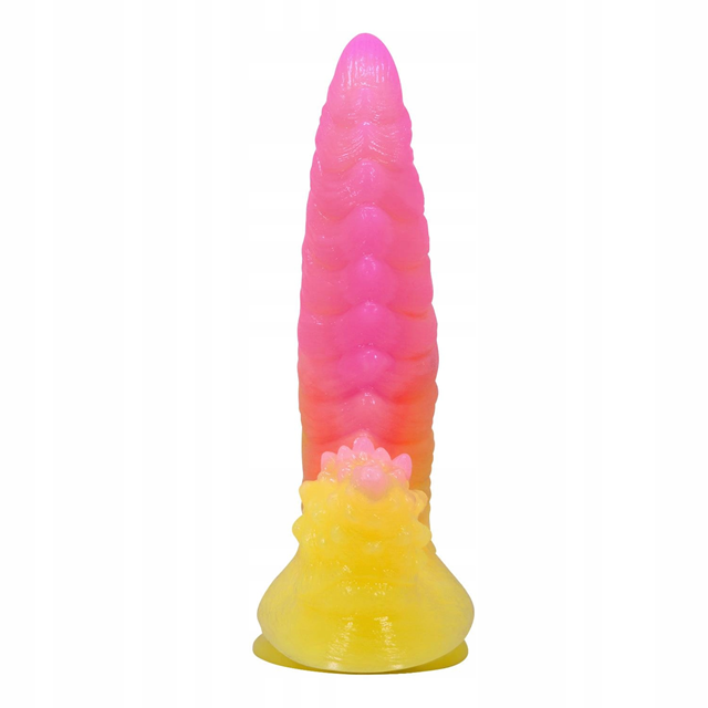 Flamebeast Rippled Monster Silicone Dildo 22,5 cm