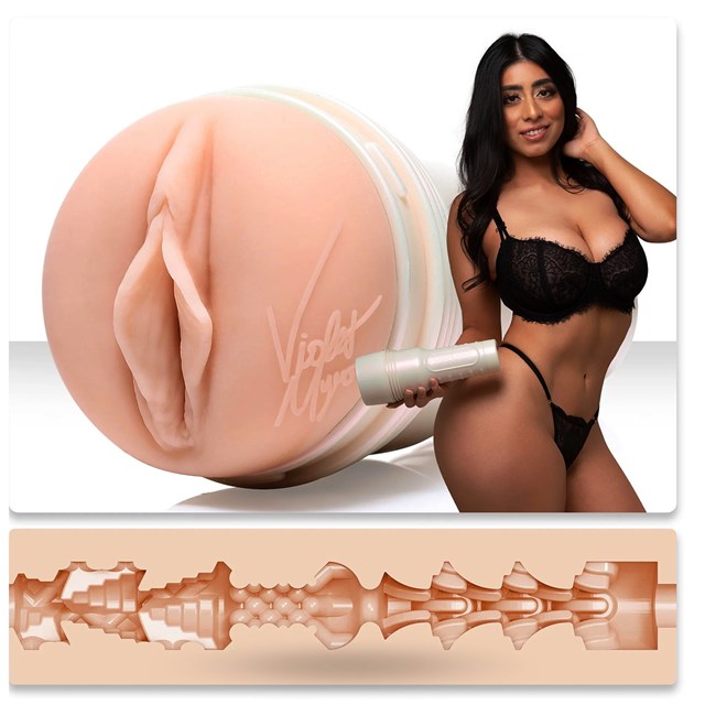 FLESHLIGHT VIOLET MYERS VAGINA