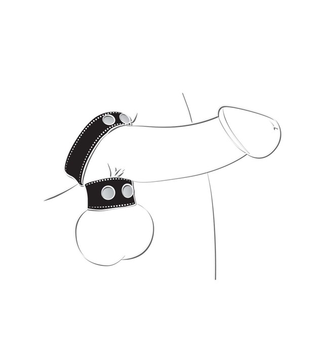 Mens Expert - Cock Strap with Ball Stretcher