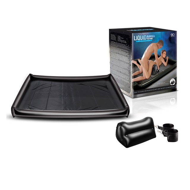 Liquid Blocker - Play Mat with Inflatable Borders - Large