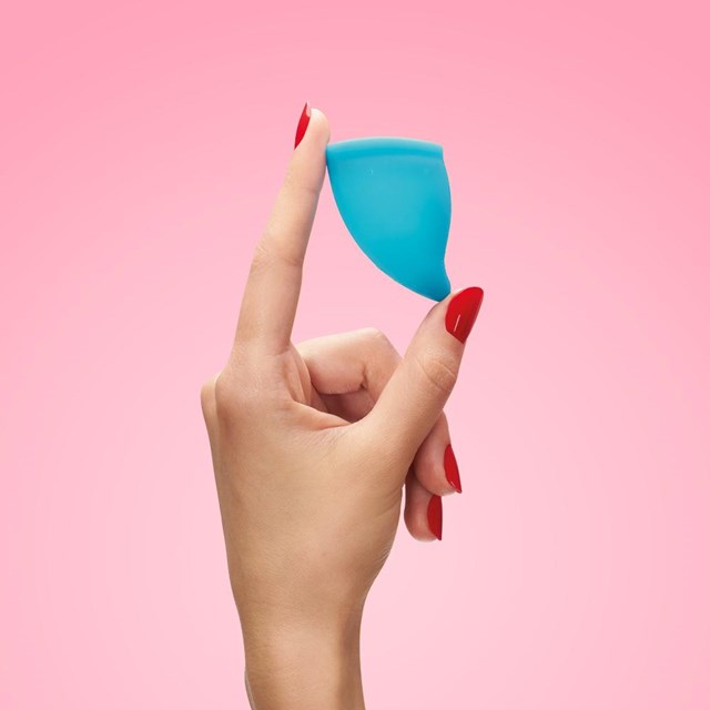 FUN CUP SIZE A - Menstruationskop - Turkis