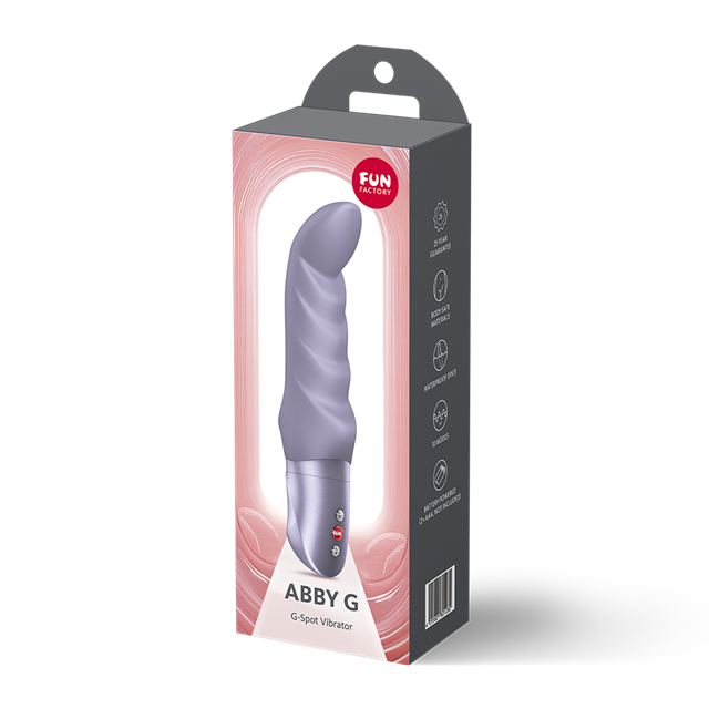 Abby G G-Spot Vibrator Light Violet