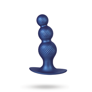 G-stuck Silicone Anal Plug Metallic Blue