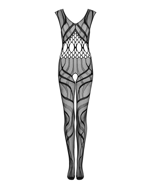 G328 - SORT BODYSTOCKING