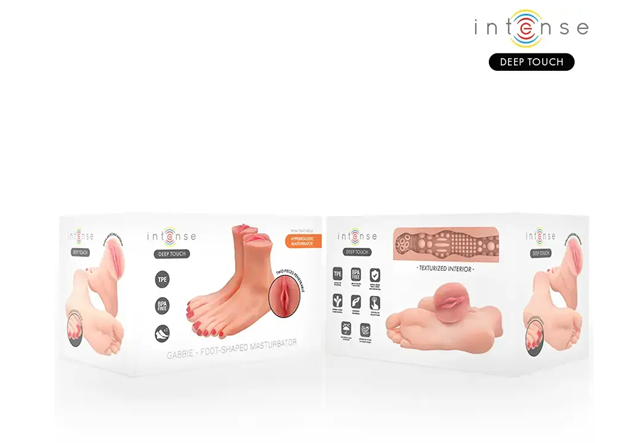 Gabbie Two-piece Foot-shaped Masturbator