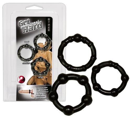 Cock Rings Get Hard (3-pack)