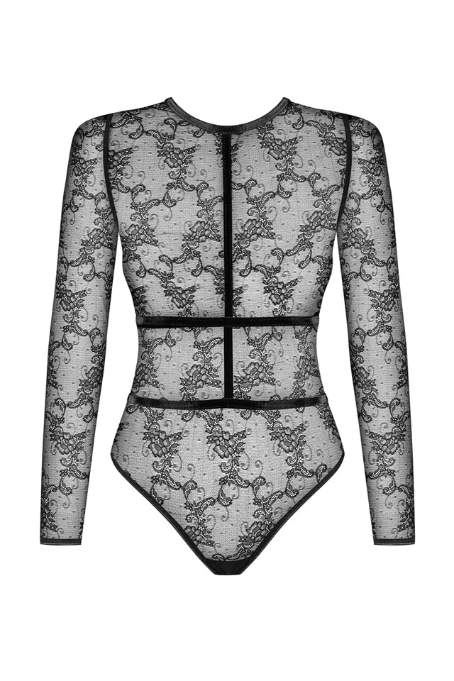 Smuk Bodystocking med Blonder