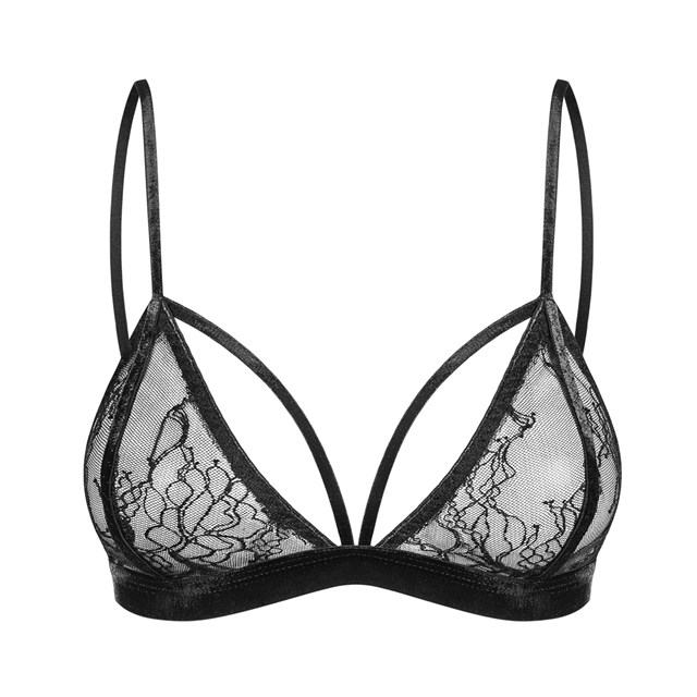 Bralette med Blonder