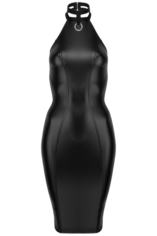 Wetlook Pencil Dress