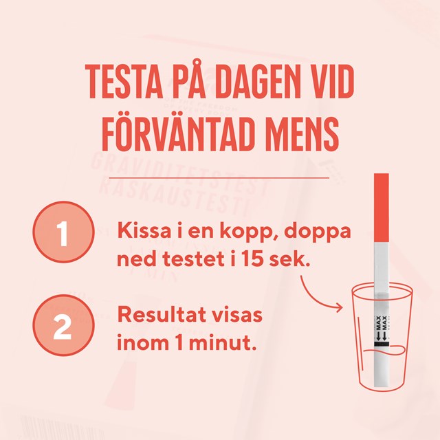 Graviditetstest 8 testere - 8-pack