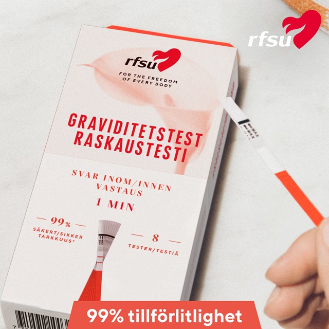 Graviditetstest 8 testere - 8-pack