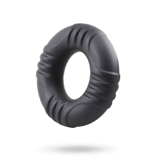 Great Fit Silicone Cock Ring Black