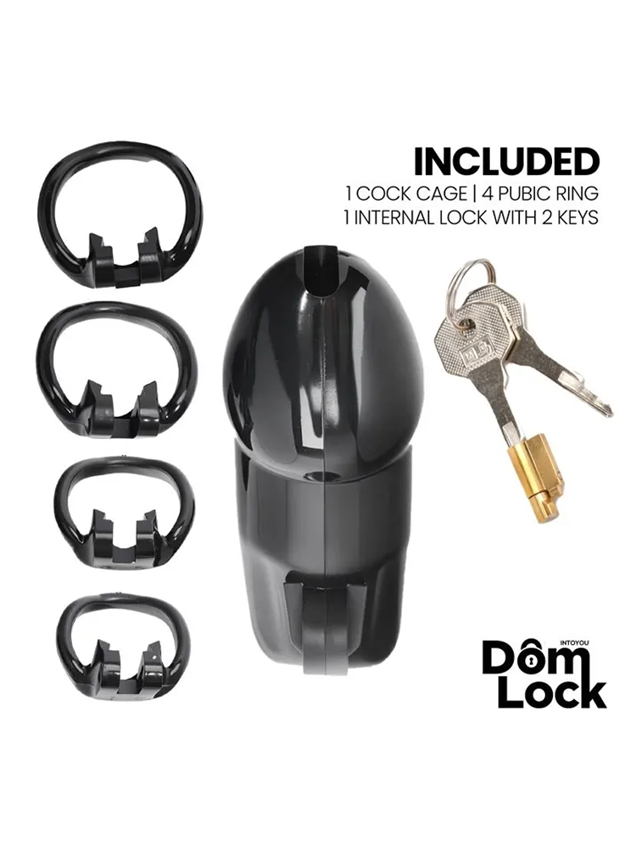 Guard Chastity Cage With Internal Lock Medium