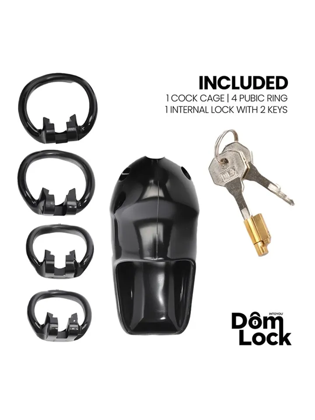 Guard Chastity Cage With Internal Lock Small