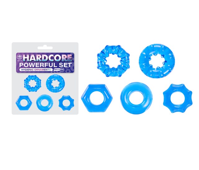 Hardcore Powerful Coch Ring Set Blue