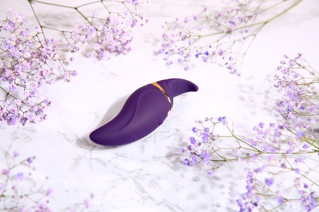 Hero Pulsewave Clitoris Massager - Purple