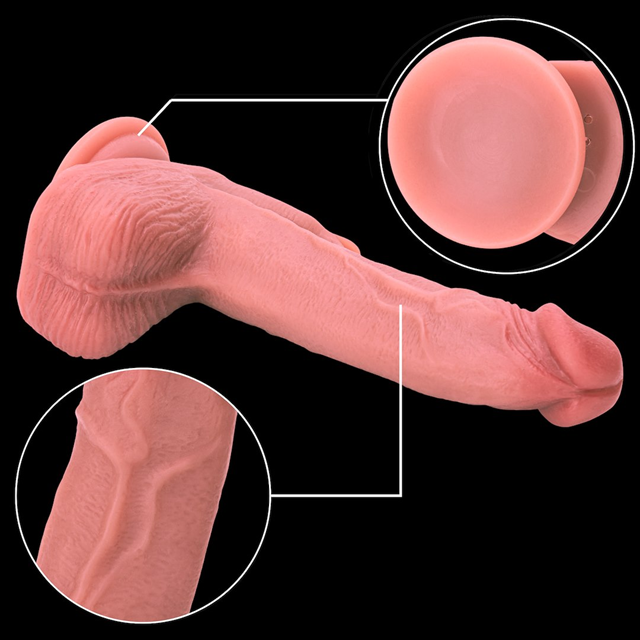 Heated Thrusting & Rotating Dildo With Clitoral Stimulation