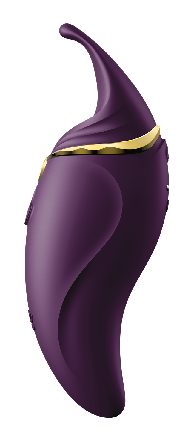Hero Pulsewave Clitoris Massager - Purple