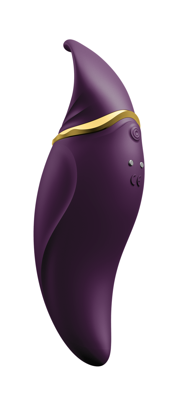 Hero Pulsewave Clitoris Massager - Purple