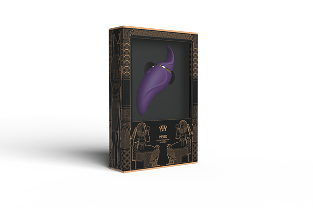 Hero Pulsewave Clitoris Massager - Purple