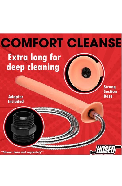 Hosed Thick Enema Dildo Hose 38 cm