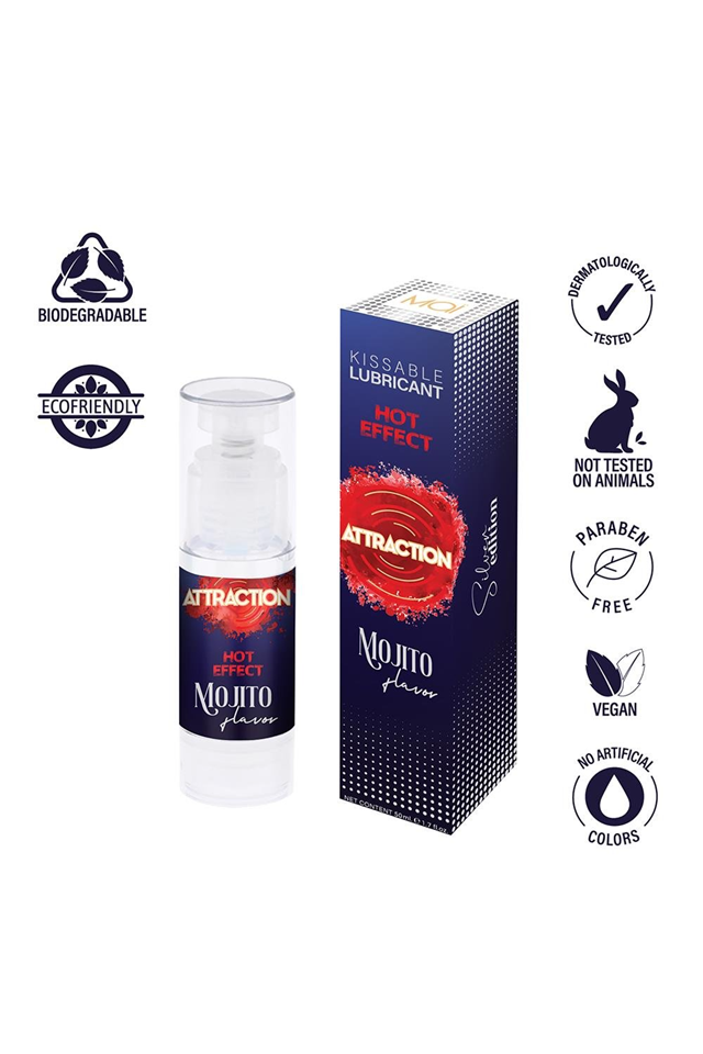 Hot Kiss Massage Oil Mojito Flavor 50 ml