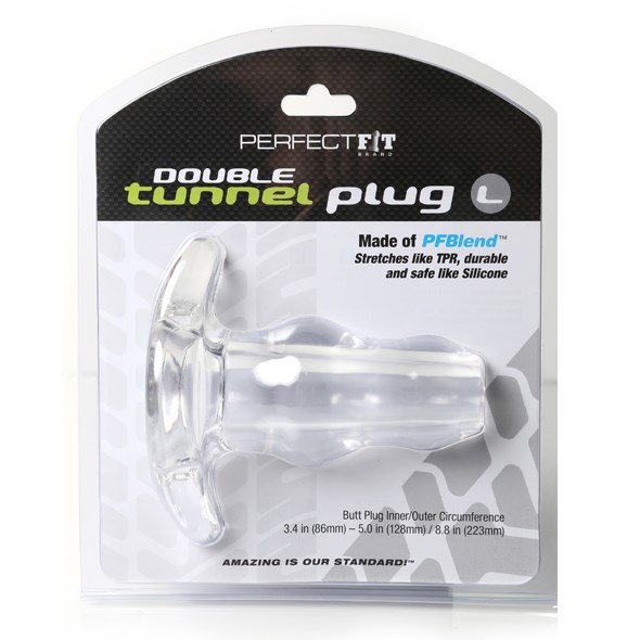 Double Tunnel Anal Plug Large