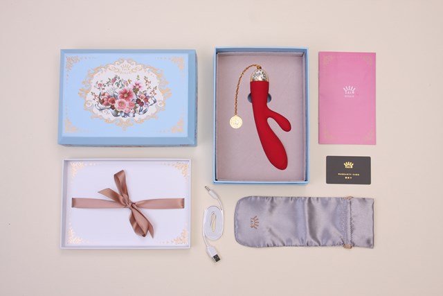 Rosalie Rabbit Vibrator - Rød
