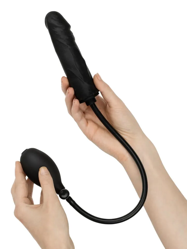 Inflatable Dildo With Pump 14,5 cm