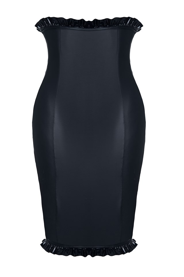 INGRID - Erotisk Nederdel Sort