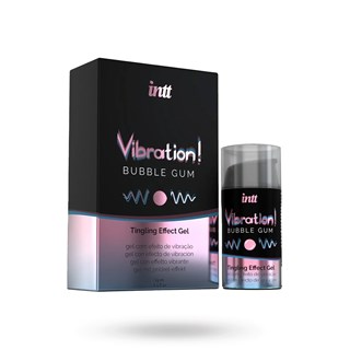 Intt Vibration! Bubble Gum Tingling Gel 15 Ml