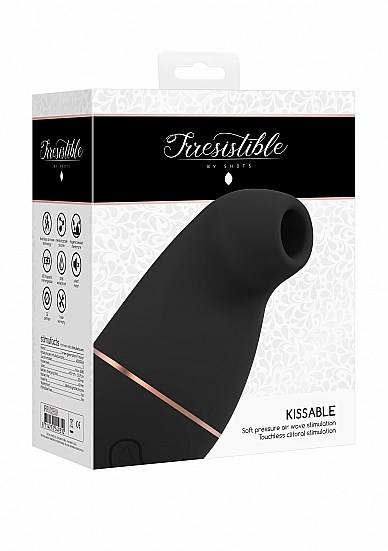 IRRESISTIBLE KISSABLE - Lufttryksvibrator