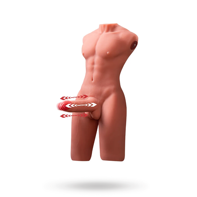 Jason Body Ass Masturbator & Thrusting Dildo