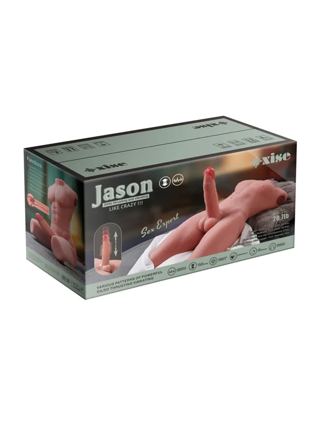 Jason Body Ass Masturbator & Thrusting Dildo