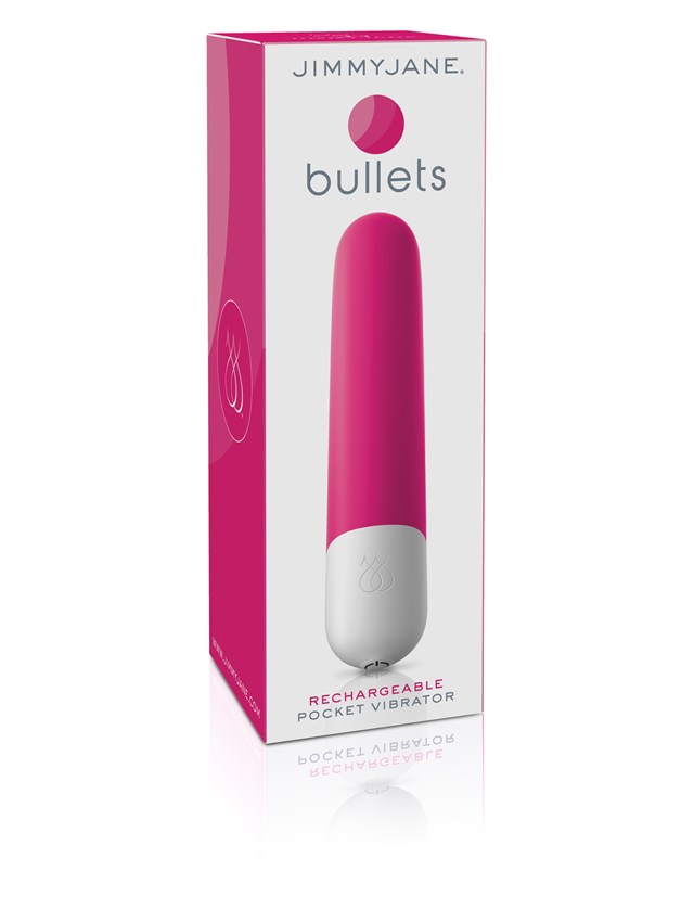 Bullets Genopladelig Lomme Bullet Vibrator - Lyserød