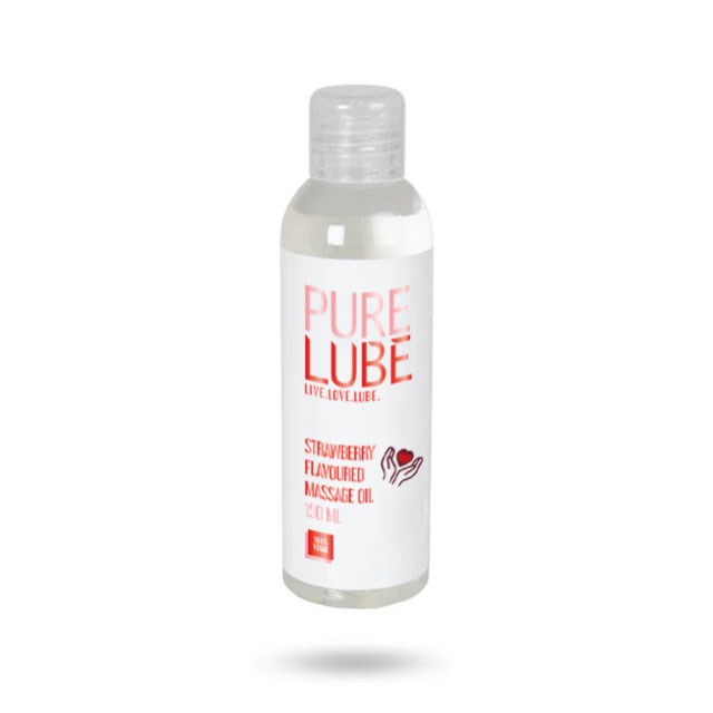 PURE LUBE MASSAGEOLIE JORDBÆR 150 ml
