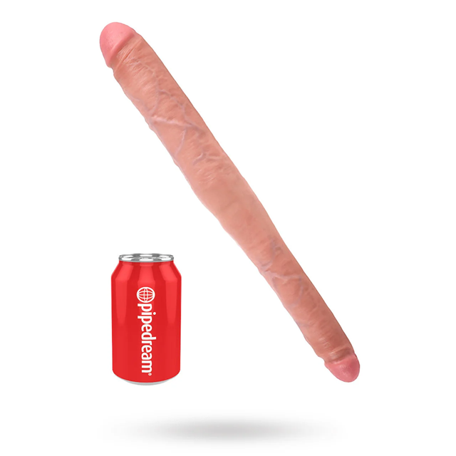 King Cock 40.5 cm Slim Double Dildo