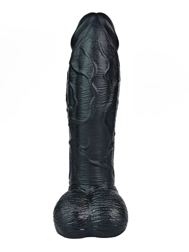 Kiotos Cox Mega Black Cock 28 cm