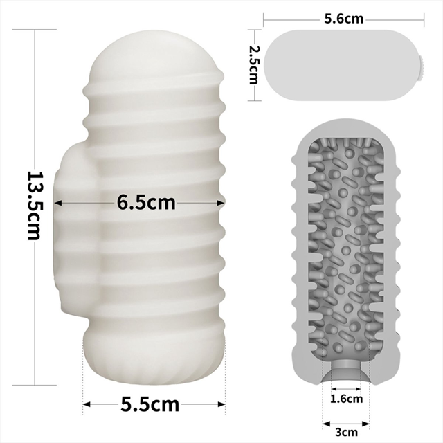 Knights Ring Vibrating Dual Purpose Sleeve - Wavy