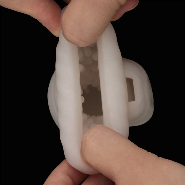 Knights Ring Vibrating Dual Purpose Sleeve - Wavy