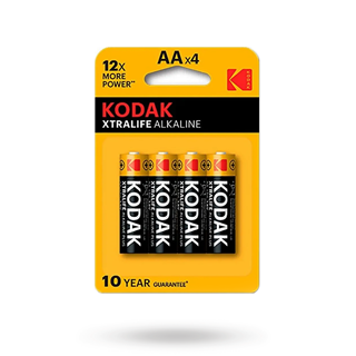 Kodak Xtralife Aa Battery 4-pack