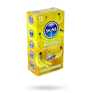 Kondomer Med Banansmag 12-pack
