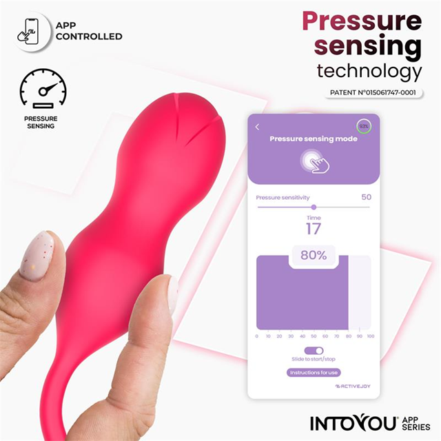 Kyra Pelvic Floor Trainer Pressure Sensing App