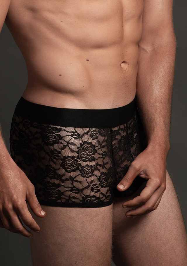 LACE BOXERS TIL HAM